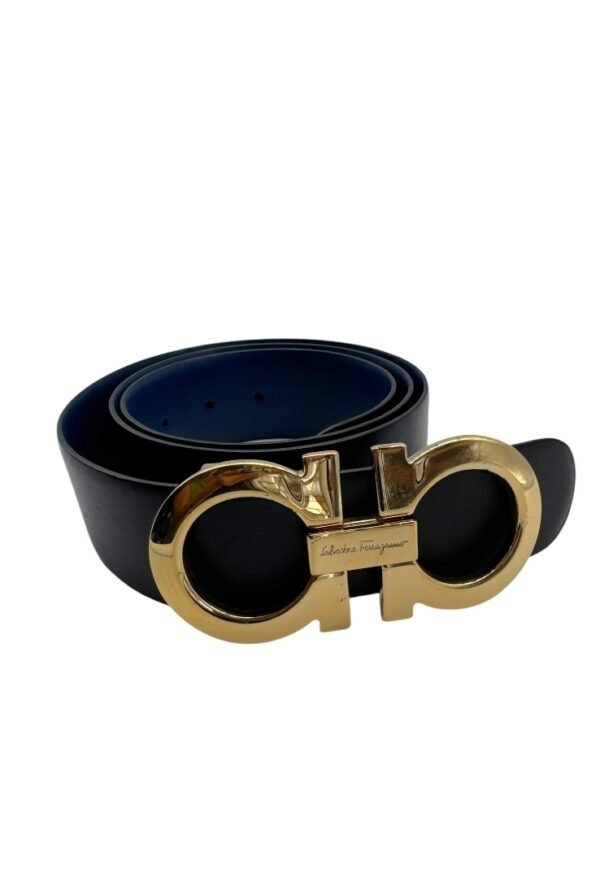 FERRAGAMO  - DAISY PHYTON BELT - Image 11